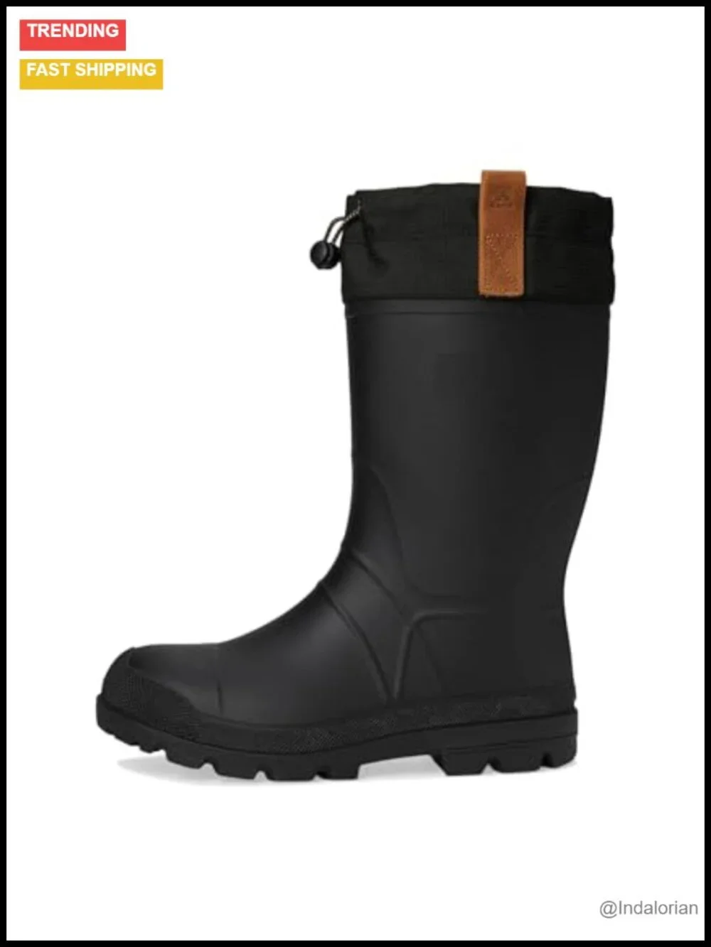 Waterproof Snow Boots for Women Calf High Lace Up